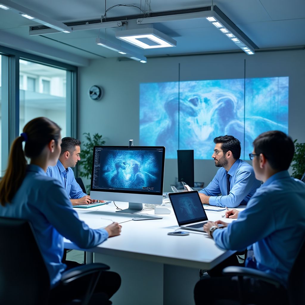 Equipo de EmpreSabio en reunión estratégica